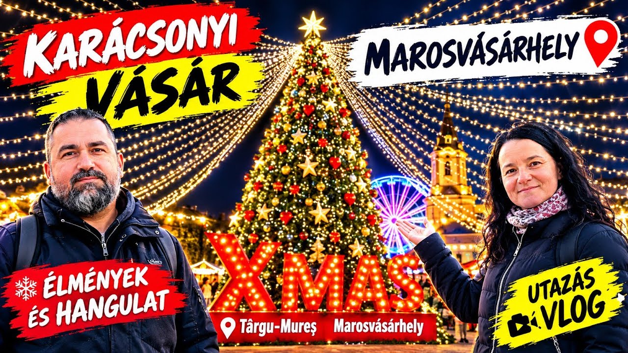 ÁRAK a marosvásárhelyi KARÁCSONYI VÁSÁRON | Nyitó nap  | Maros Művészegyüttes