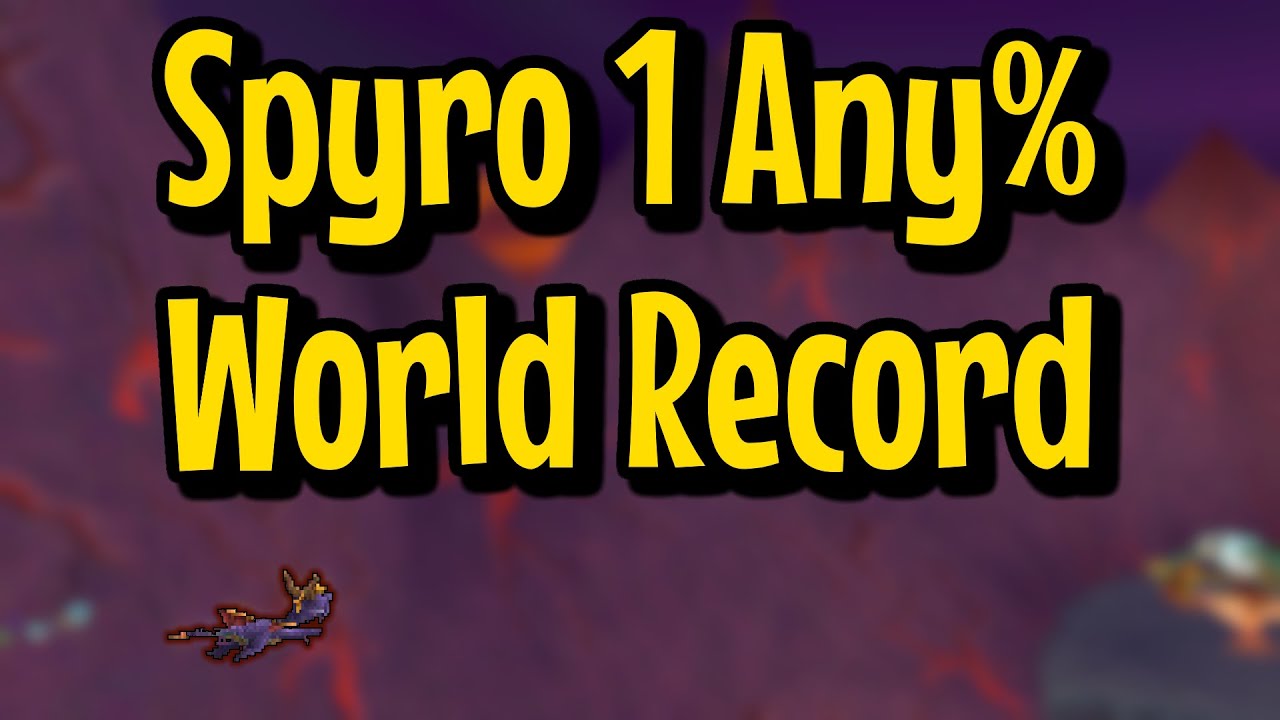 Spyro 1 Any% in 36:22 (World Record)
