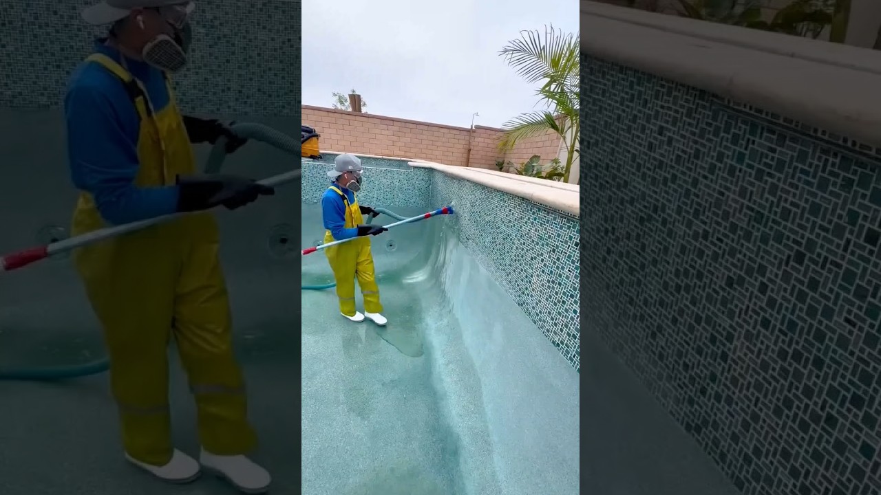 Swimming Pool Surface Coating
