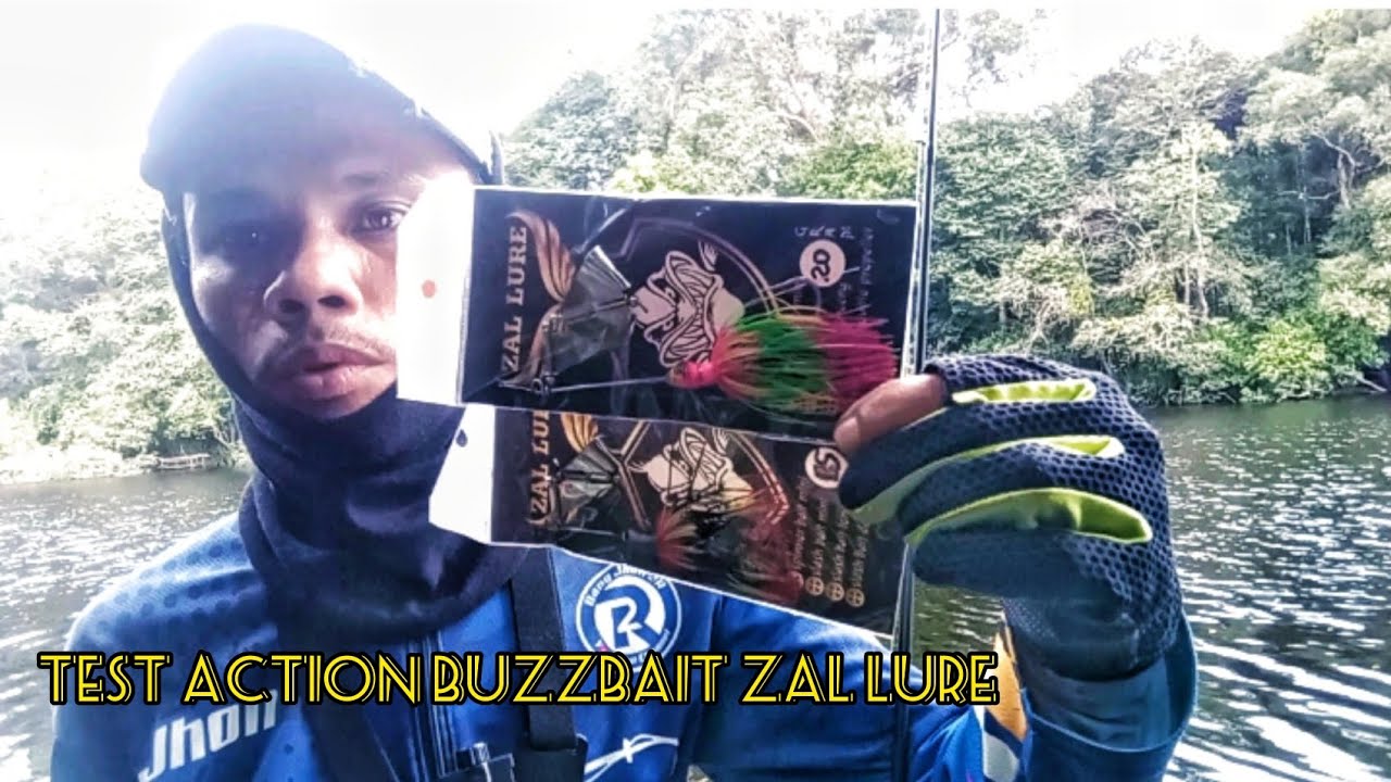 Test Action Buzzbait Zal Lure || Spot Danau Larangan