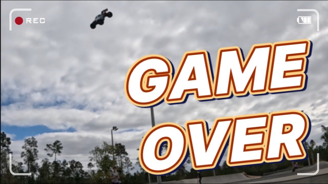 ARRMA MINI KRATON 3s BLX SKATEPARK BASH... WHAT BROKE???