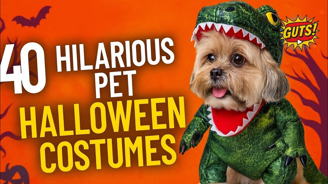 40 HILARIOUS PET HALLOWEEN COSTUMES 2025 🦖🎃🐈🐕😂 COMPILATION | OFFICIALGUTSYT
