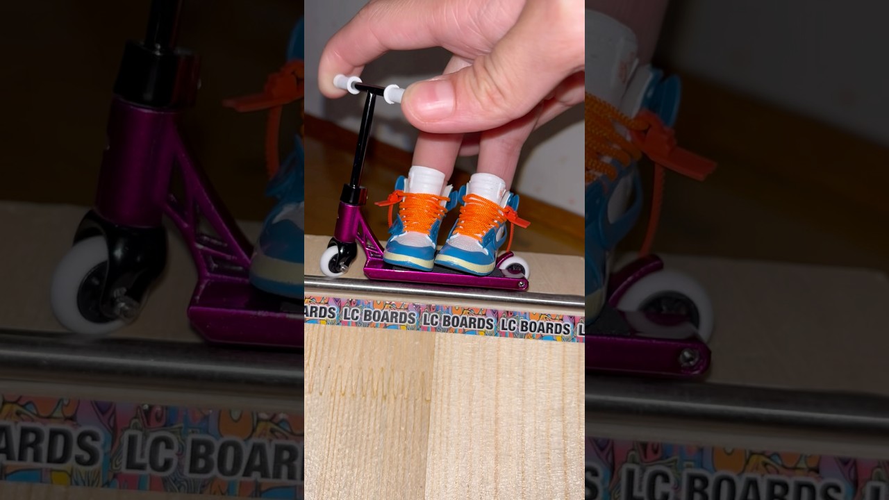 New Tailwip Finger Scooter Unboxing #techdeck#scooter#fingerboard#skateboarding#lcboards#bmx