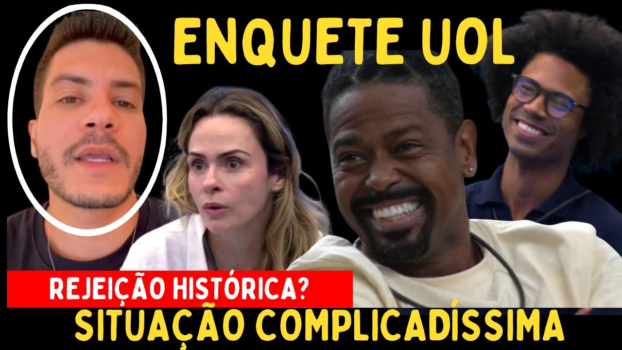 B 26: ENQUETE UOL JÁ MOSTRA 100% A EL!M!NADA/O DO PROGRAMA? QUEM SAI: ANA PAULA,BRENO OU LEANDRO?