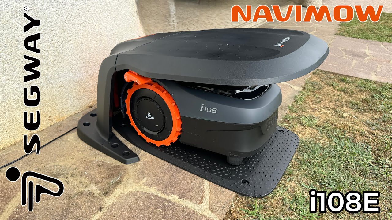 Segway Navimow i108E - The Best Robot Lawn Mower + Accessories ( Garage S / Access+ / Antenna Kit )