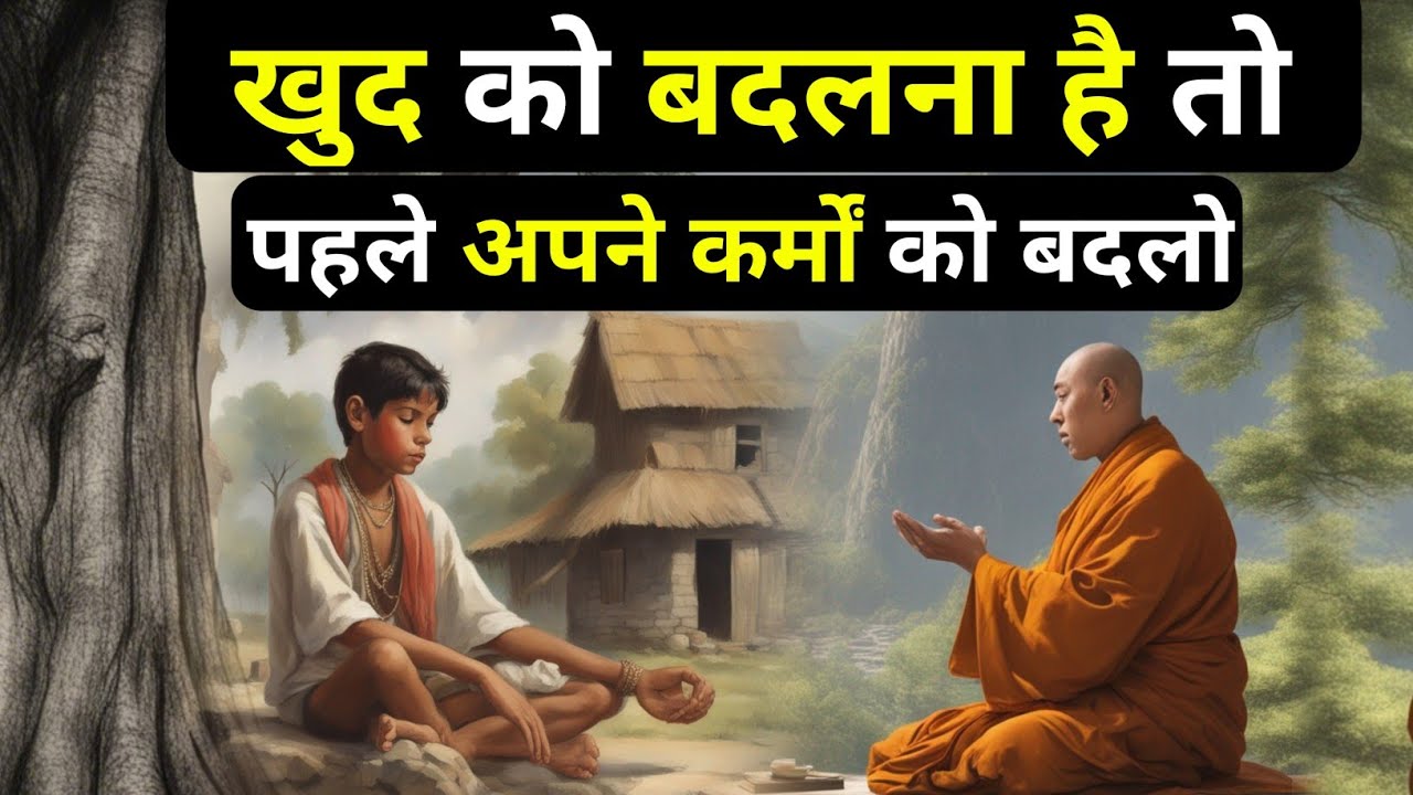 अपने कर्मो को बदलो,जीवन बदल जाएगा  | buddhist story on mindset | gautam buddha