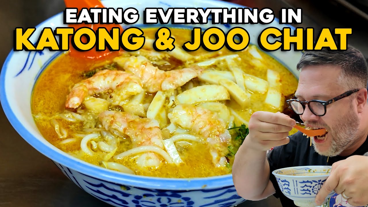 Must Try Local Food in Singapore's Peranakan Neighborhood! How is this Food SO Good?