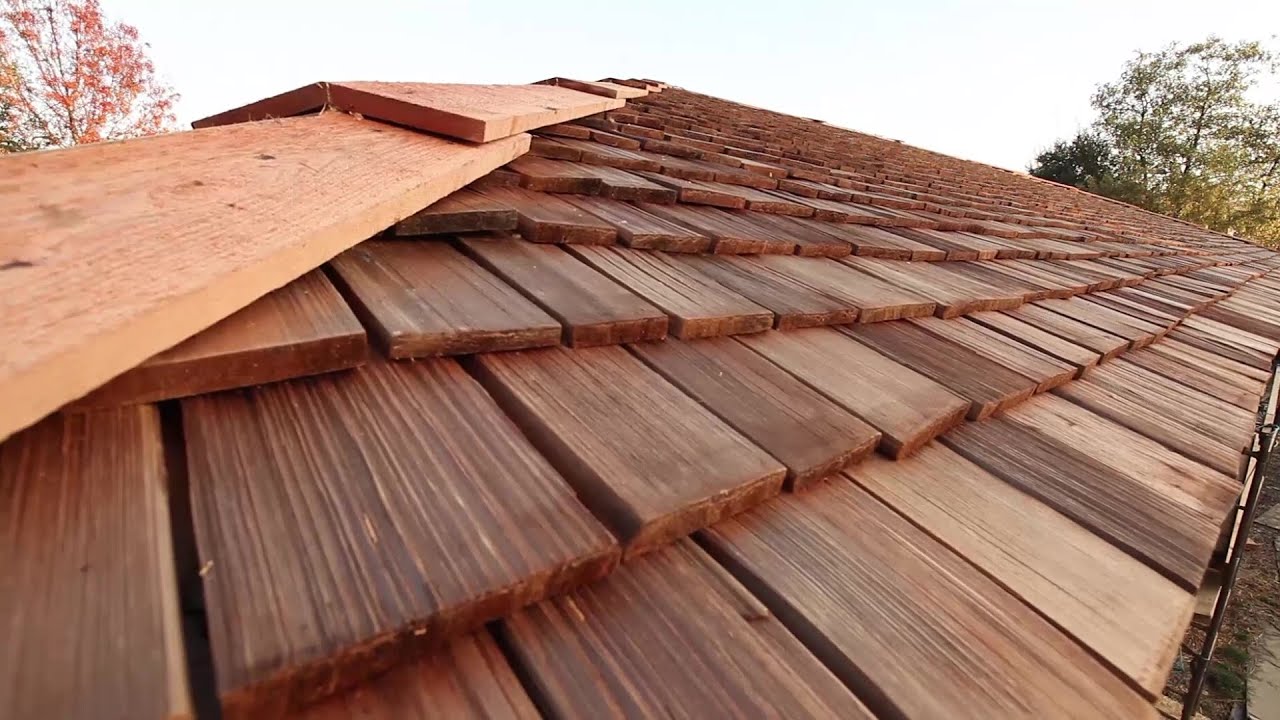 Cedar Shingles on a straw bale building
