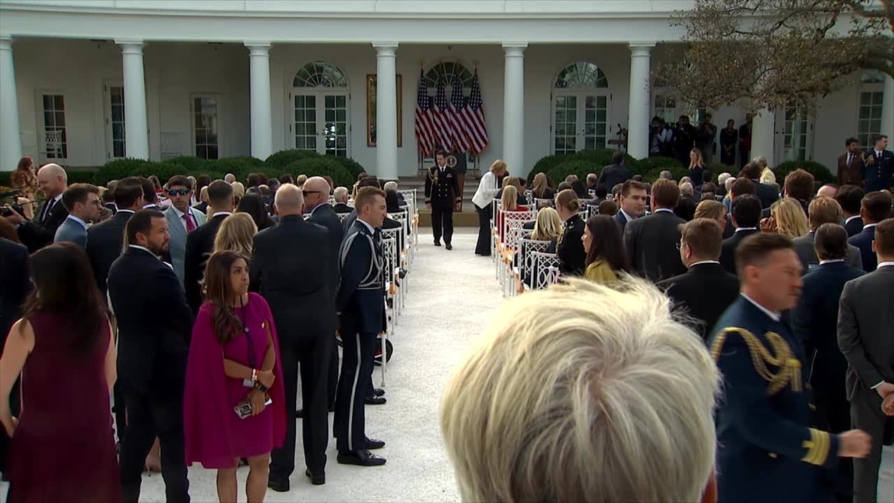RAW FEED: President Trump awards Presidential Medal of Freedom to Charlie Kirk