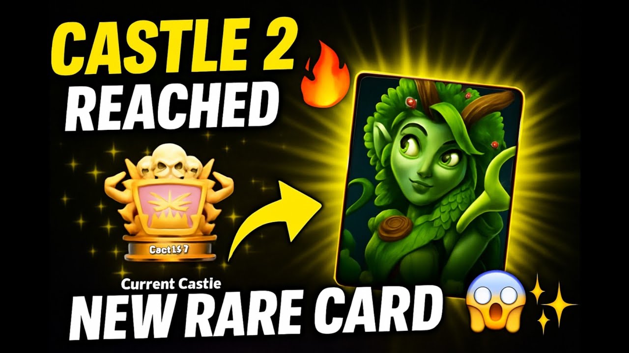 Castle Crush Madness Continues! 🤯🔥 Unlocking Castle 2 & Rare Card | Part 2