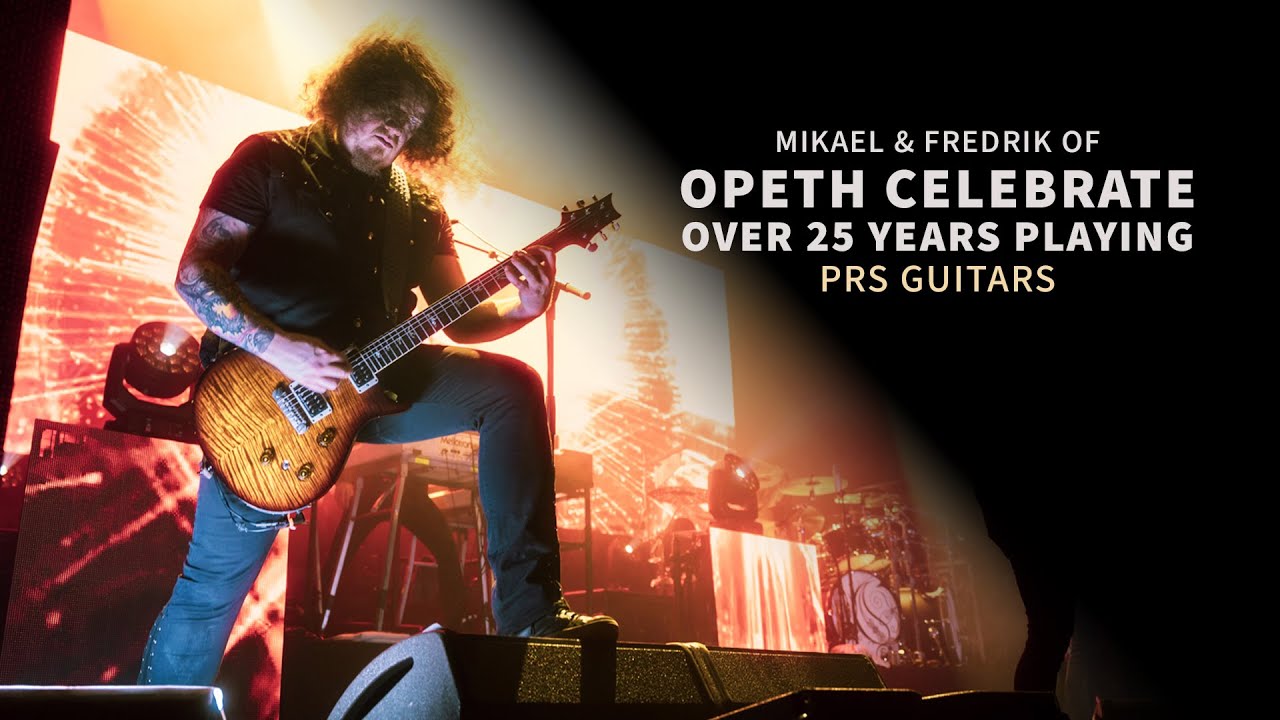 Why Opeth Have Trusted PRS Guitars for Over 25 Years! | PRS Guitars Europe
