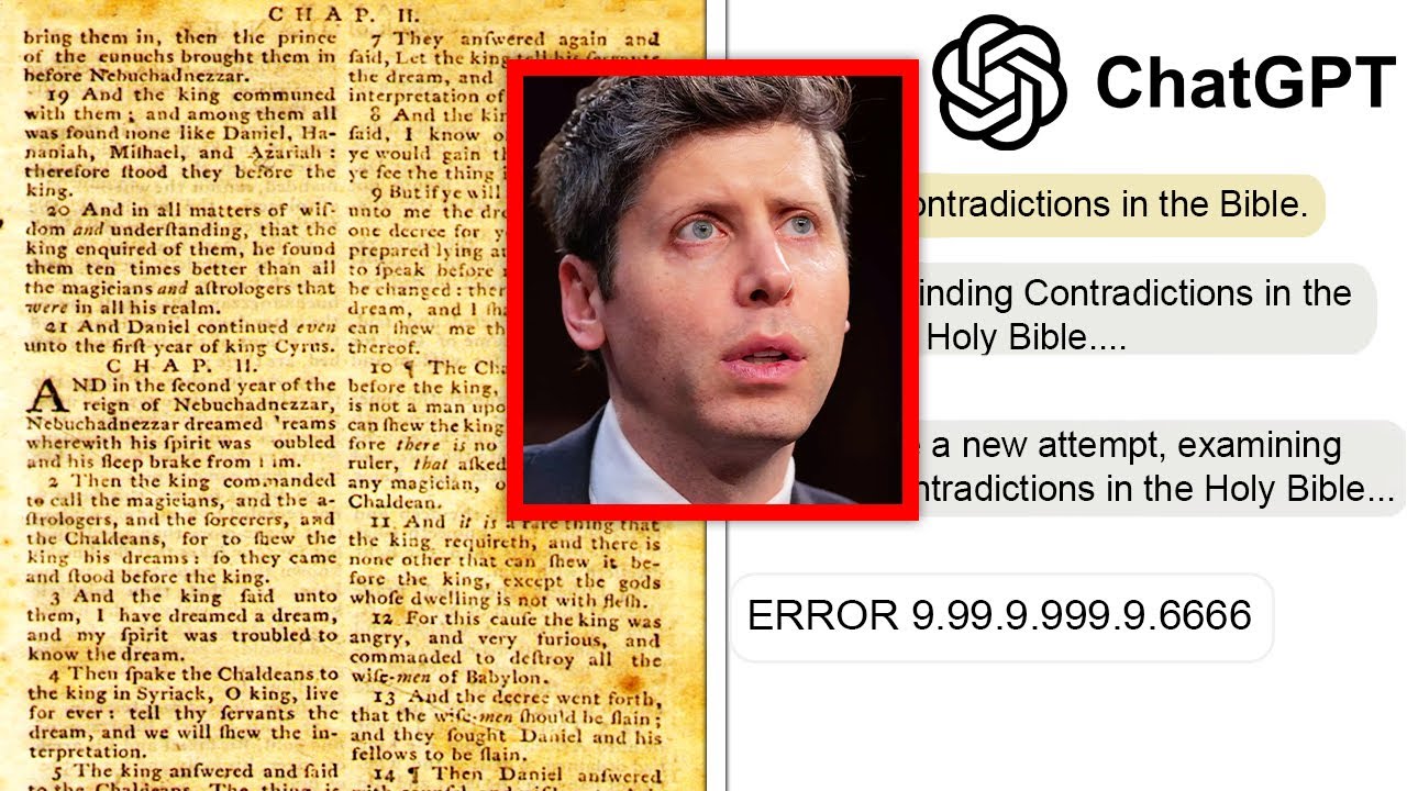 ChatGPT Was Asked to Find Contradictions in the Bible&mdash;But What It Said Silenced Everyone