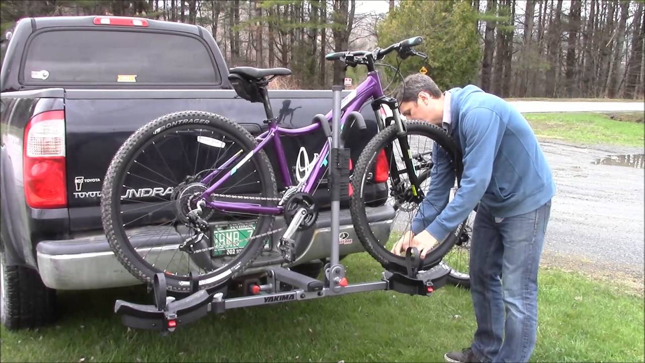 Yakima TwoTimer Hitch Mount Platform Style Bike Rack Overview and Demo