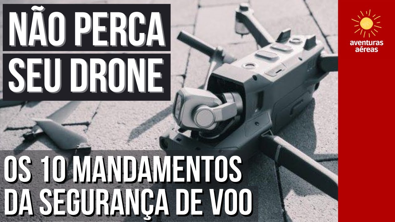 Como EVITAR ACIDENTES e QUEDAS com seu DRONE