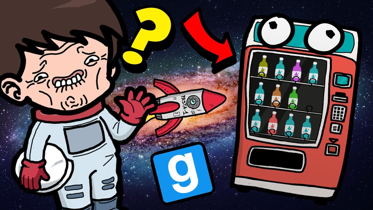 ❓HIDE AND SEEK in SPACE! (Gmod ITA Funny Moments) with Camper, Giampytek, Tizio20