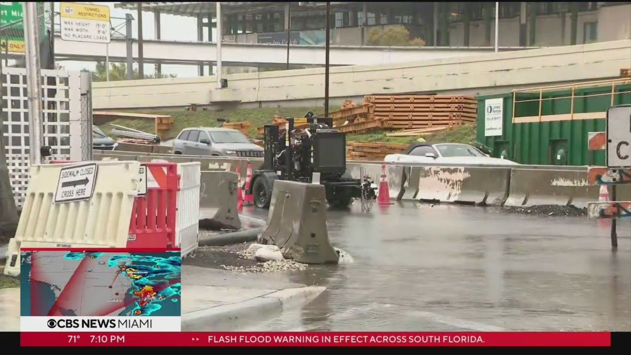 South Florida streets see significant street flooding