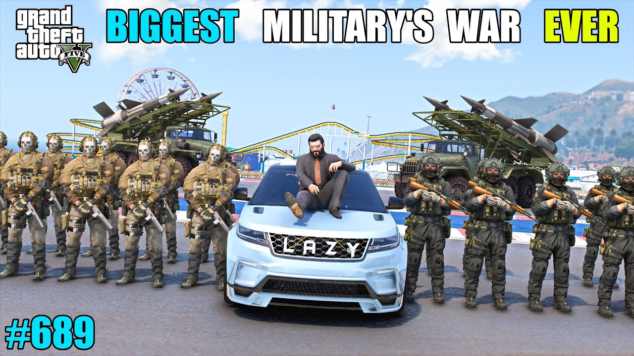 GTA 5 : MICHAEL STARTED WAR WITH MILITARY | GTA 5 GAMEPLAY #689