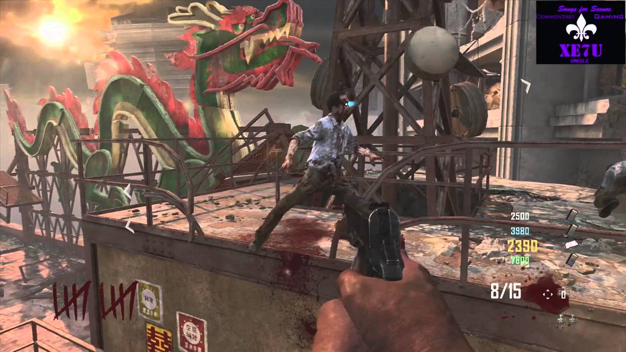 BO2 Zombies: Die Rise Insane Roof Glitch(Tutorial)
