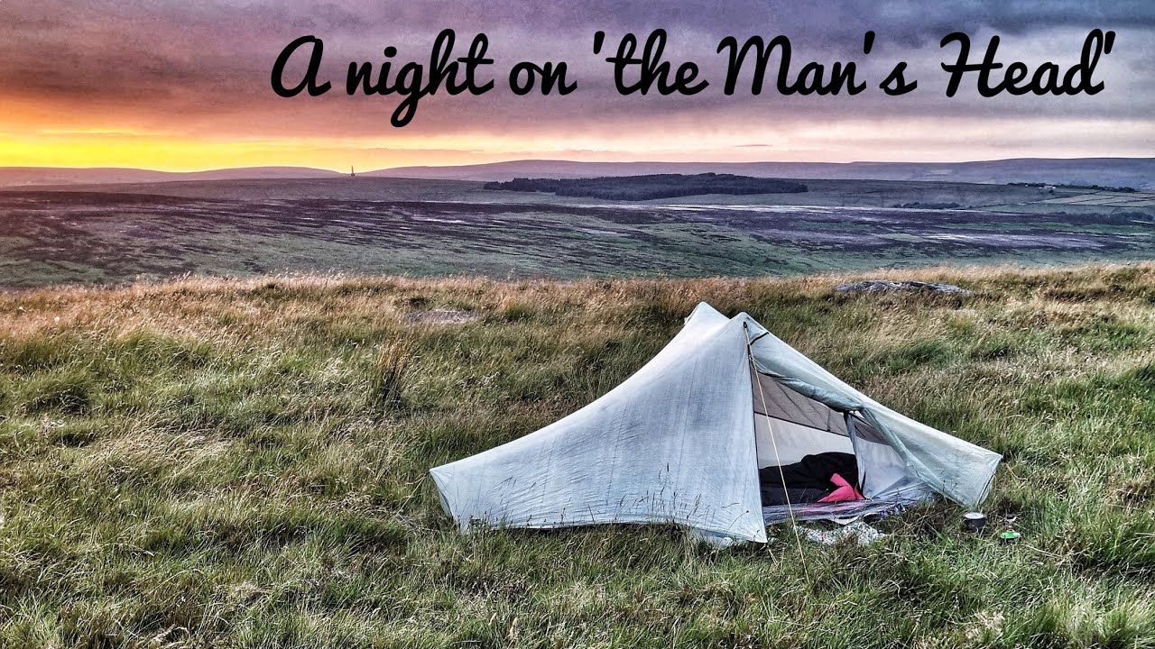 Wild Camping UK | A walk to and a night on a strange hill in the South Pennines