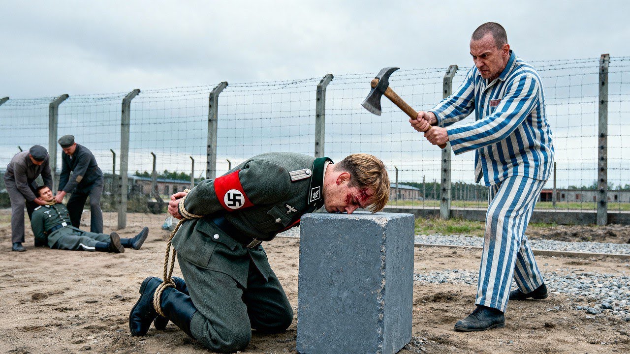 Comment les Prisonniers Ont Ex&eacute;cut&eacute; les Gardes SS Nazis apr&egrave;s la Lib&eacute;ration des Camps