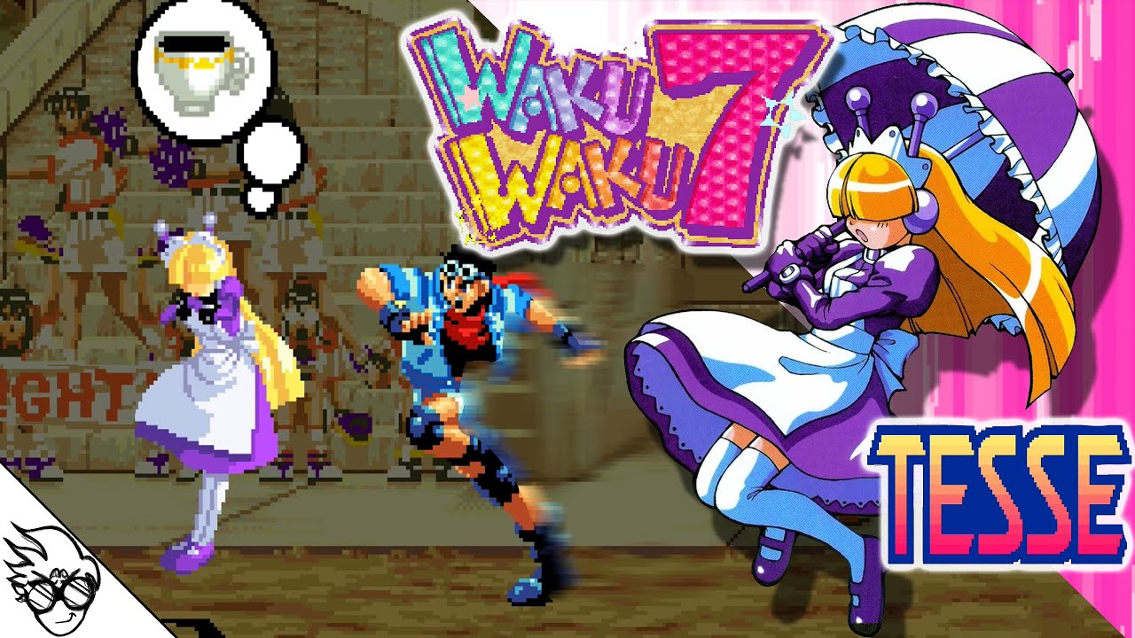 Waku Waku 7 (Arcade 1996) - Tesse Ronbllozo [Playthrough/LongPlay]