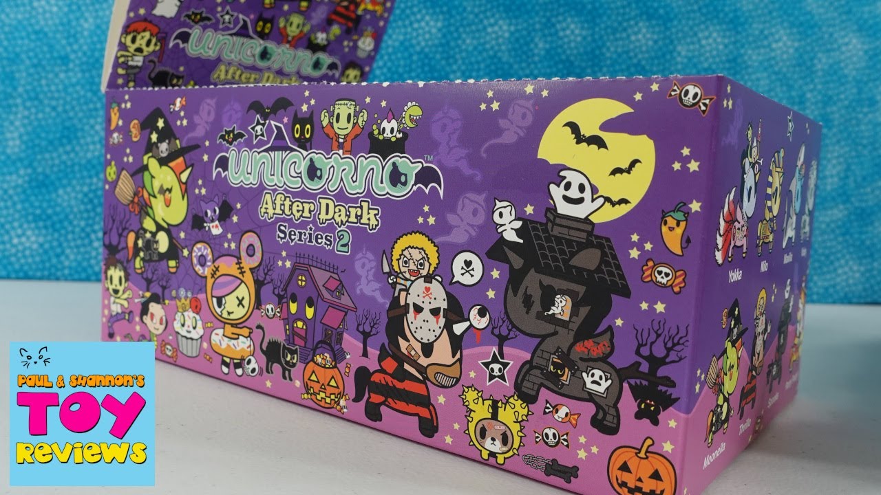 Обзор распаковки фигурки Tokidoki Unicorno After Dark Series 2 | PSToyReviews