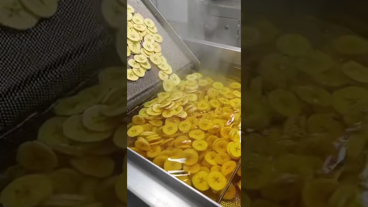 🍌Banana chips making factory in kerela 