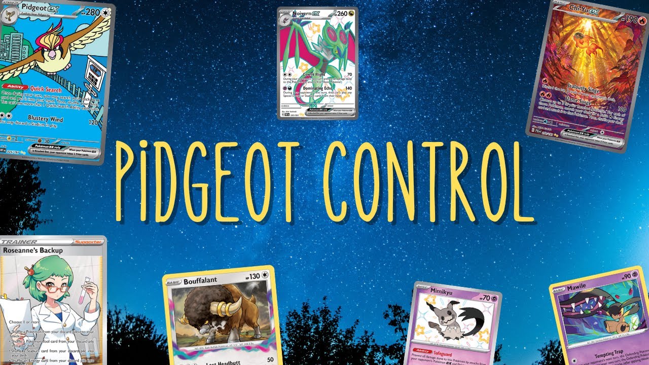 iCaterpie's top 4 EUIC pidgeot control deck