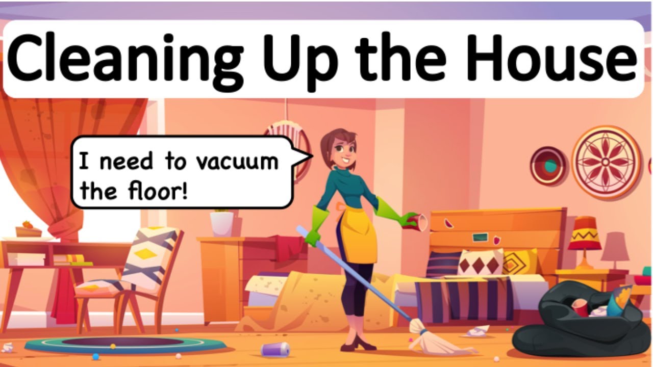 Cleaning Up 🧽  English Conversation