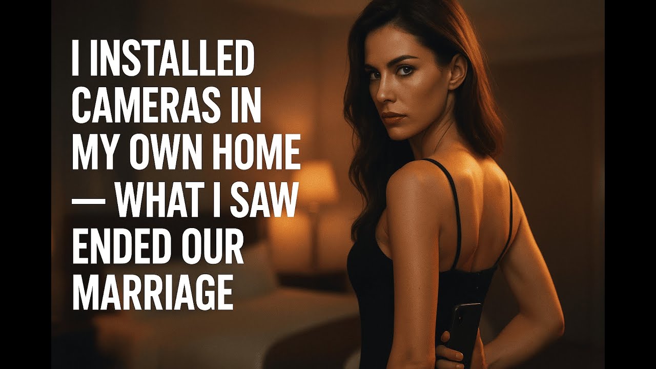 I Installed Cameras in My Own Home — What I Saw Ended Our Marriage