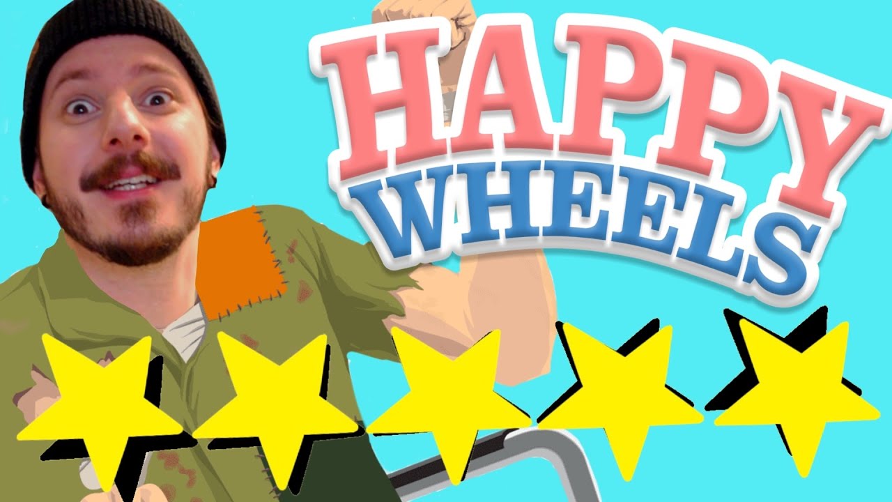 DAS sind die 5 BESTEN Happy Wheels Level ALLER ZEITEN...