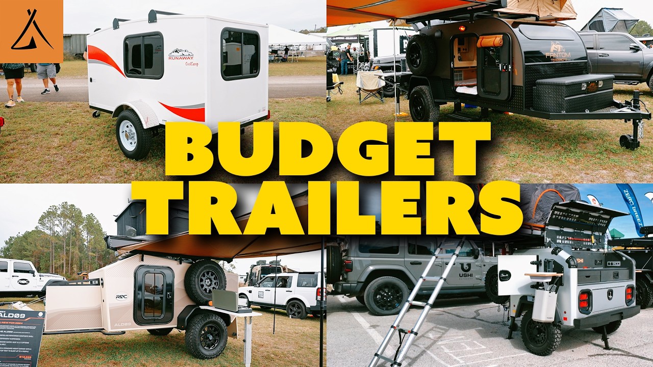 50+ Budget  Camper Trailers of Overland Expo 