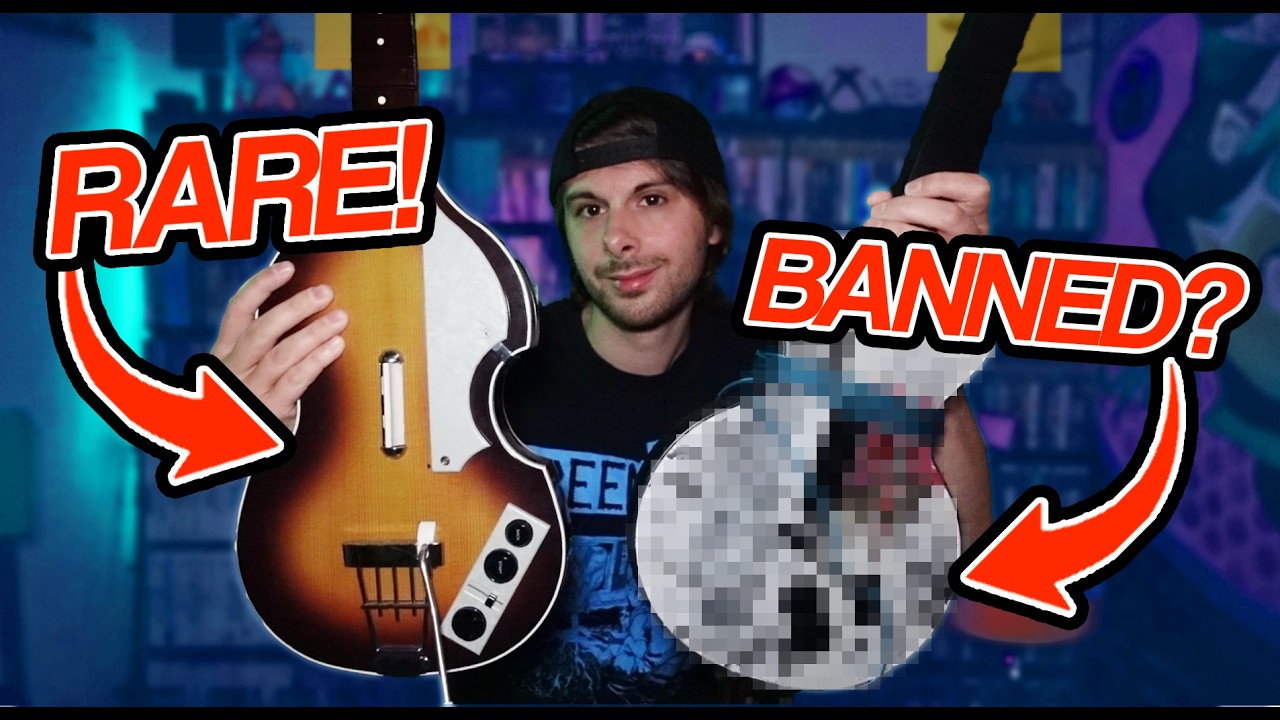 Guitar Hero & Rock Band Guitar Collection (Customs, Rare & MORE!)