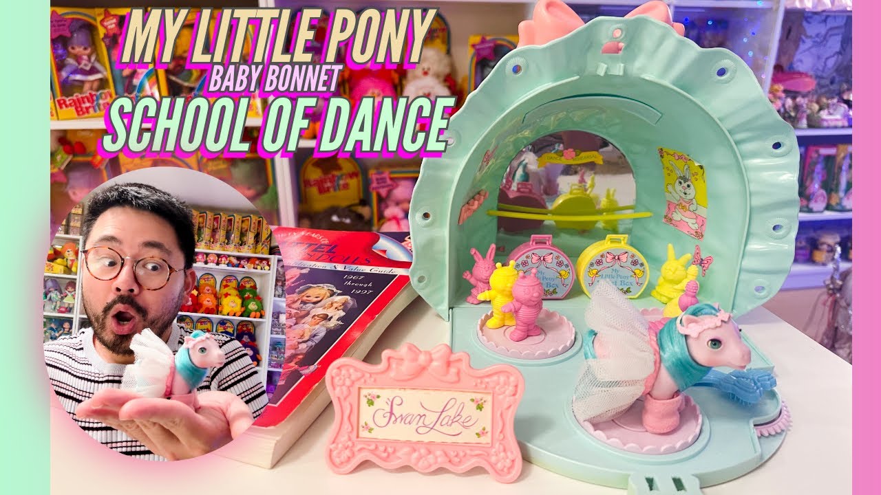 Обзор книги «30 лет модным куклам Mattel» 📚 | «Школа танцев MLP Baby Bonnet» (1985) — обзор игрушек
