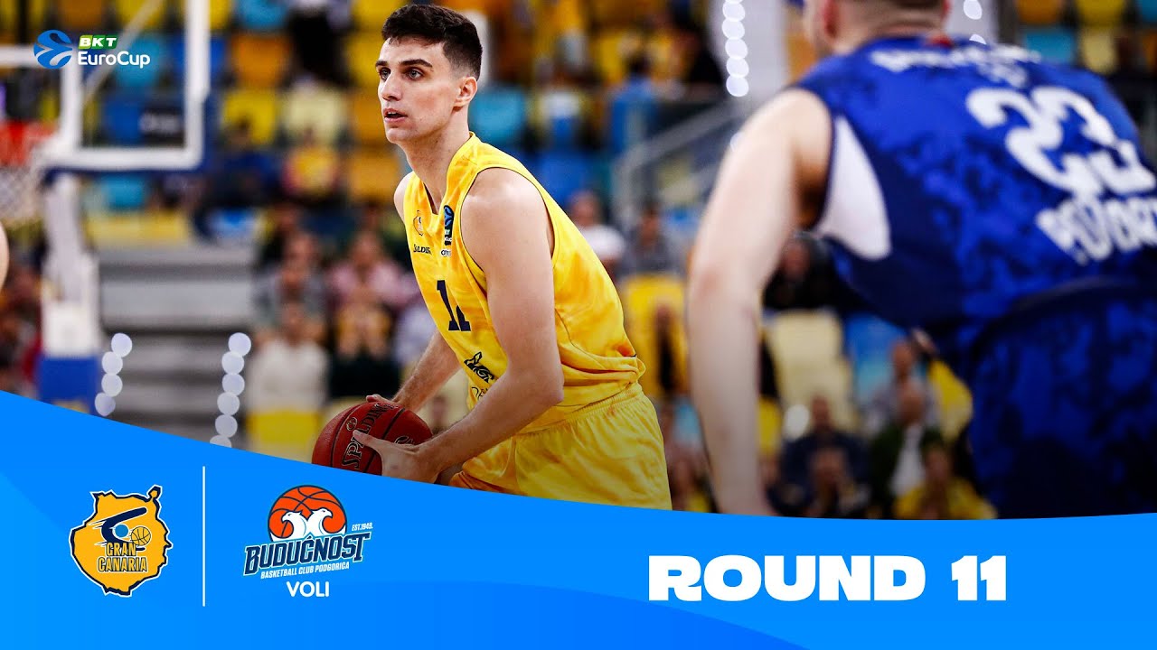 Gran Canaria gives NO CHANCE to Buducnost! | Round 11 Highlights | 2024-25 BKT EuroCup