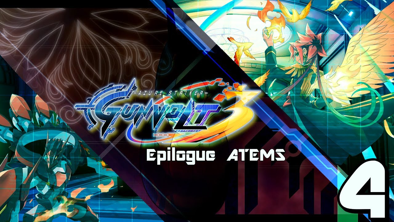 Flames of Battle at the Temple | Azure Striker Gunvolt 3 [Epilogue ATEMS]: #4