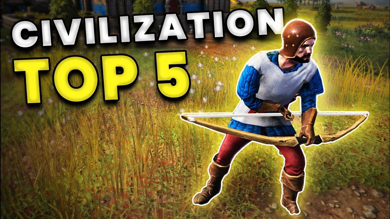 Топ-5 самых сильных цивилизаций лучников в AoE4 (по рейтингу)