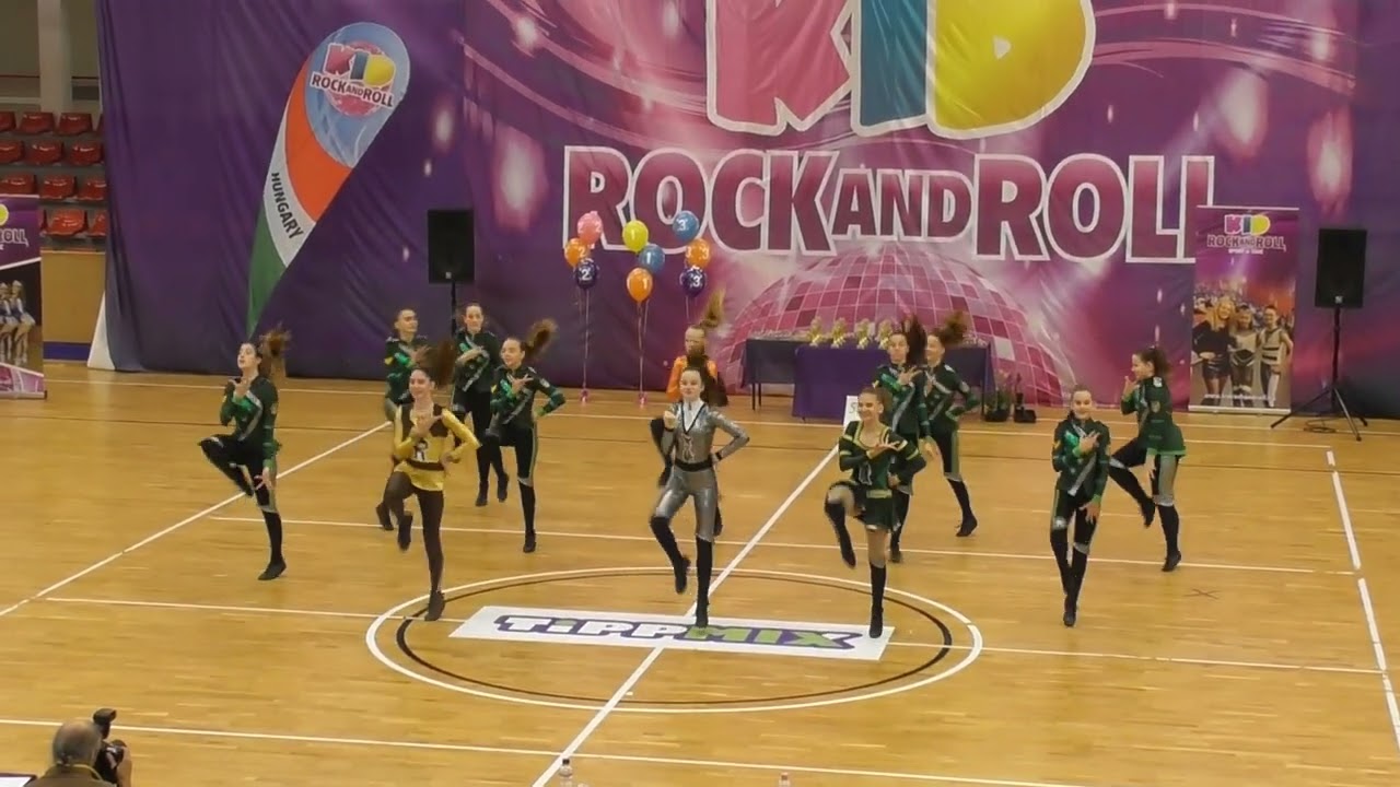 FANTASY - Girls Nagyformáció - Dinamik Rock and Roll Klub Ajka - Veszprém Területi 2022.