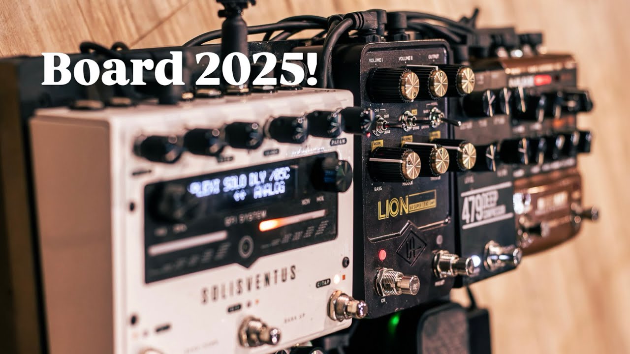 Pedalboard 2025! UAD LION & SOLISVENTUS
