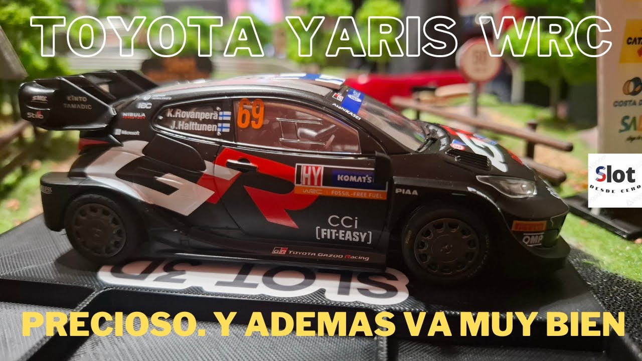 Toyota yaris WRC de SCALEXTRIC