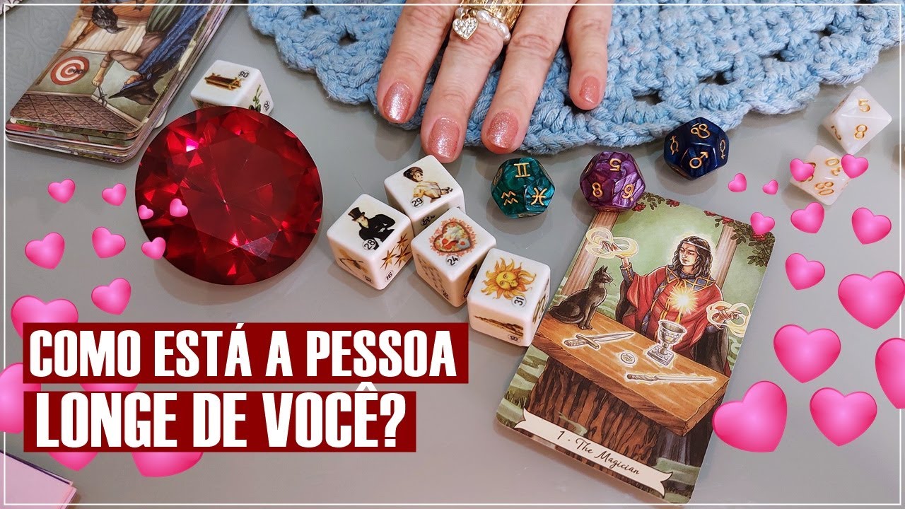 💖 Como está ELE(a) LONGE DE MIM? O que Tem Feito? E como SE SENTE Afastado?