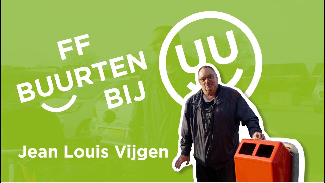 Jean maakt zijn buurt mooier en verdient Heitjes