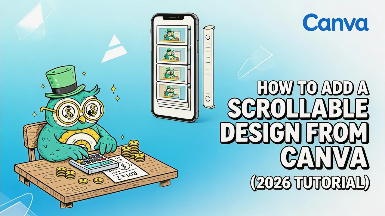 How to Add a Scrollable Design from Canva (2026)