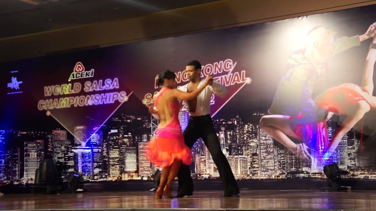 2012 Aceki World Salsa Championship Amateur Category 1st Place Enrique Johns & Tania Mason