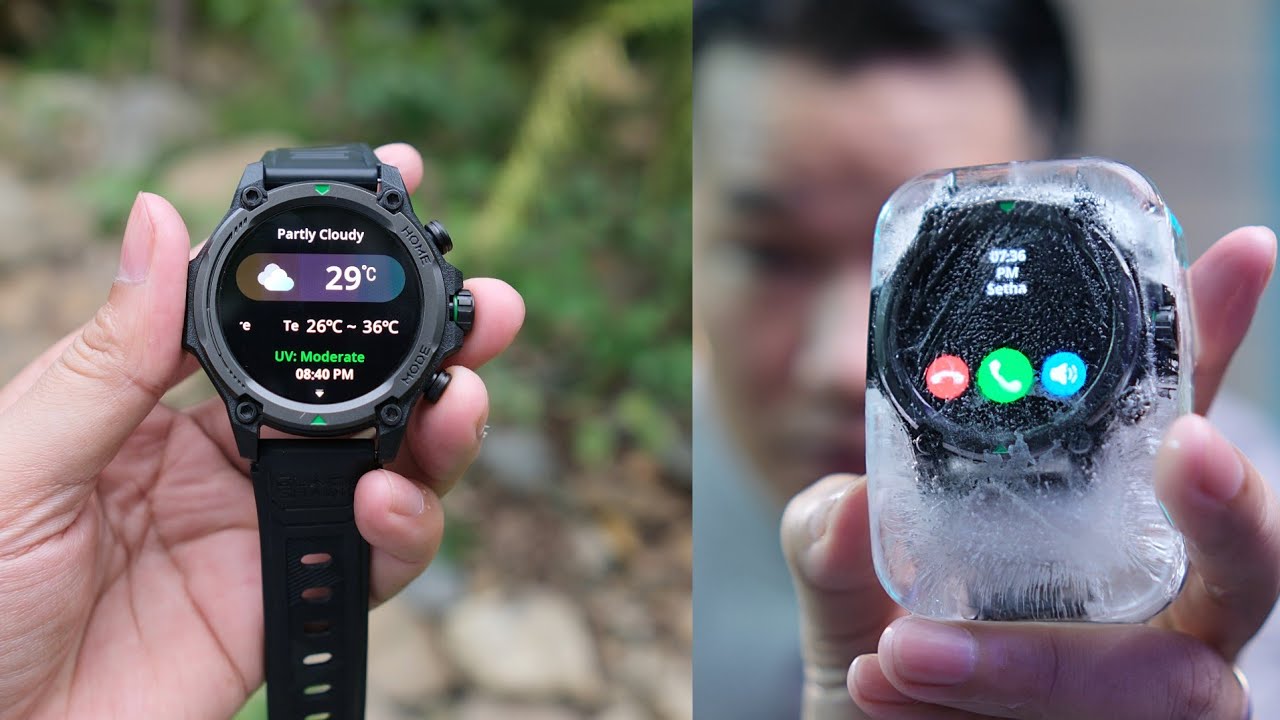 នាឡិការ GPS រូបរាងធន់មាំ អេក្រង់ច្បាស់ល្អ តំលៃ 75$ Black Shark GS3