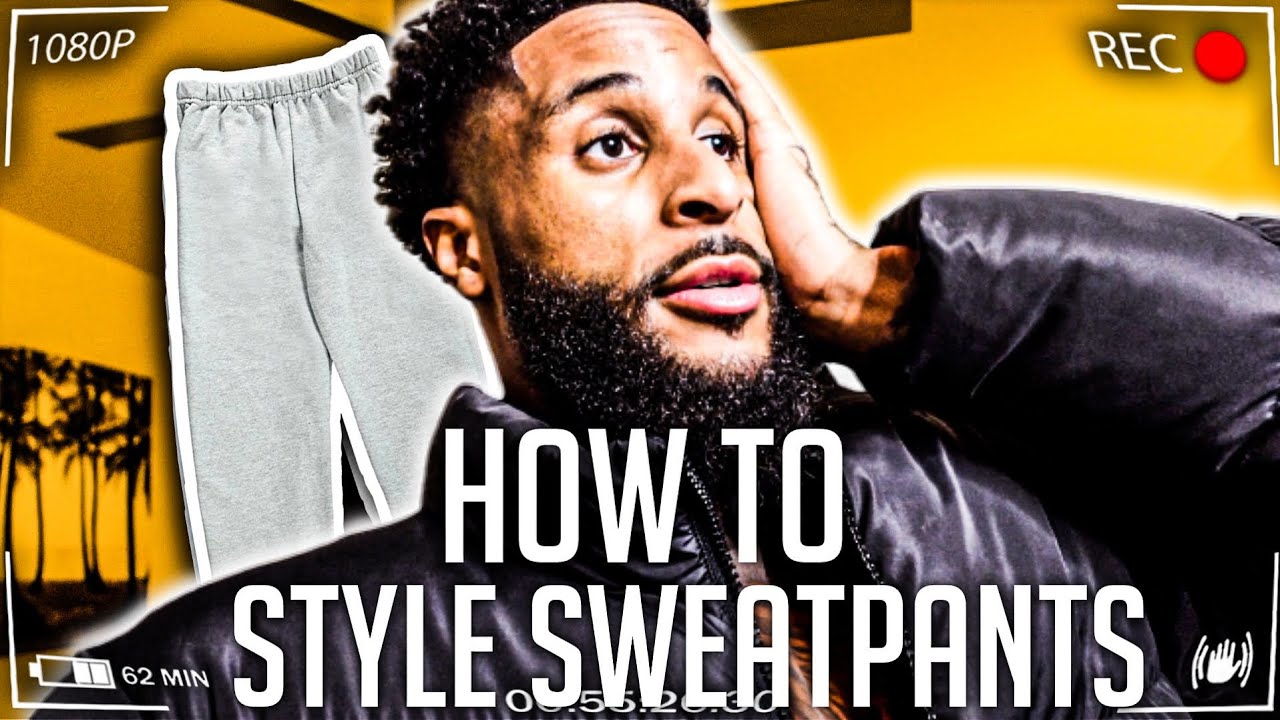HOW TO STYLE SWEATPANTS! | COZY FITS