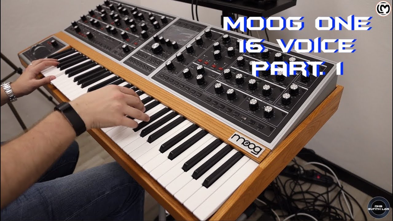 Moog One 16 Voice Part. 1 [Preset Sound] | No Talking |