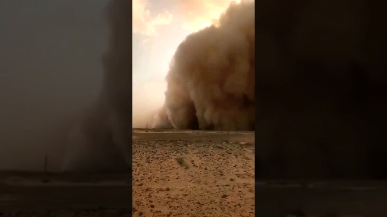 storm #jaisalmer #rajasthan Very dangerous