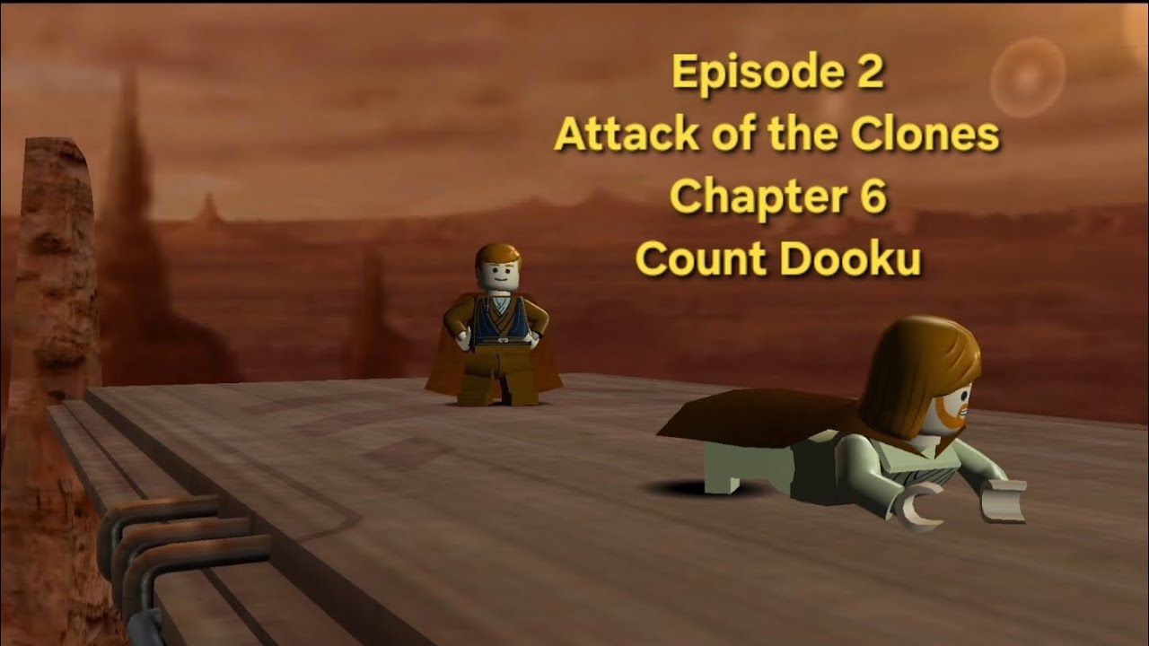Lego Star Wars The Complete Saga - Episode 2 Chapter 6 - Silent Gameplay STORY MODE