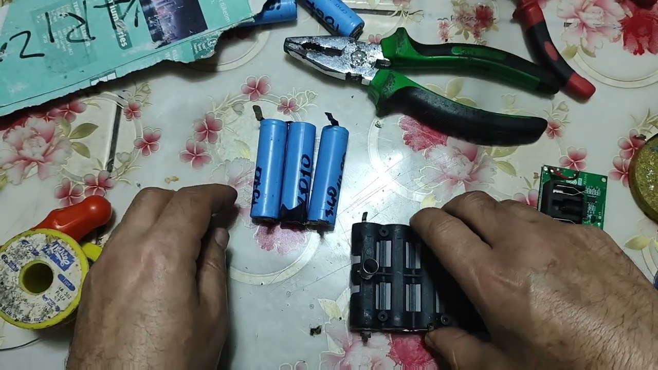 Sıfır şarjlı matkap pil değişimi